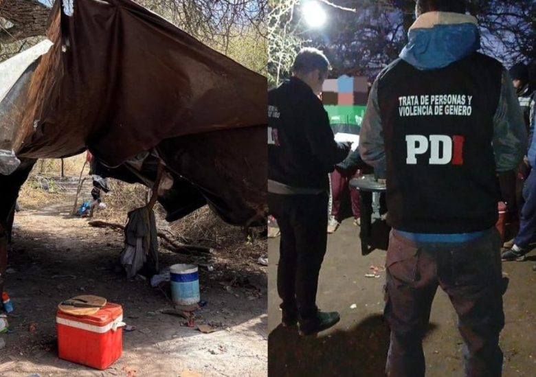 La PDI rescató a trabajadores en condiciones de explotación laboral en Pozo Borrado