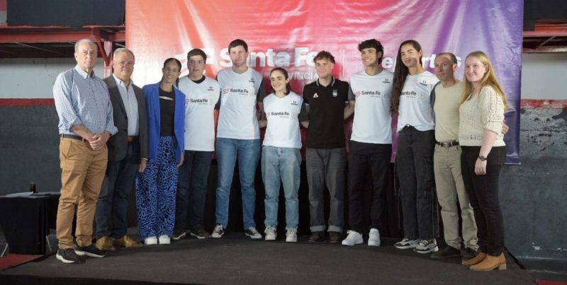 Otorgaron becas a más de 130 deportistas santafesinos por su compromiso y esfuerzo