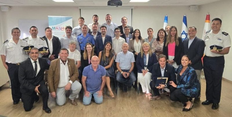 El secretario de Seguridad de Santa Fe se capacitó en Israel