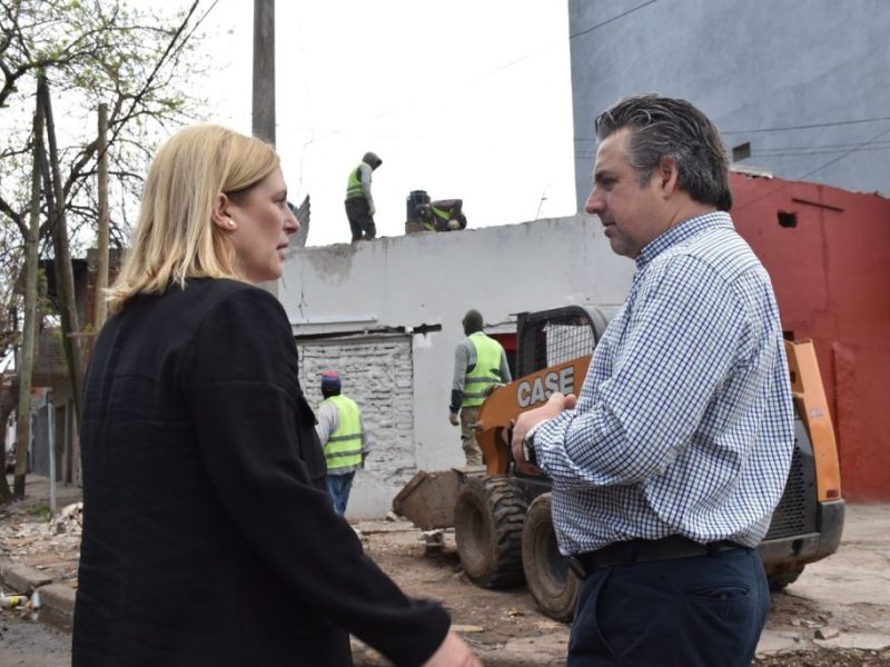 Scaglia: “Nuestra política de seguridad es derrumbar los búnkers de droga y que los delincuentes estén en la cárcel”