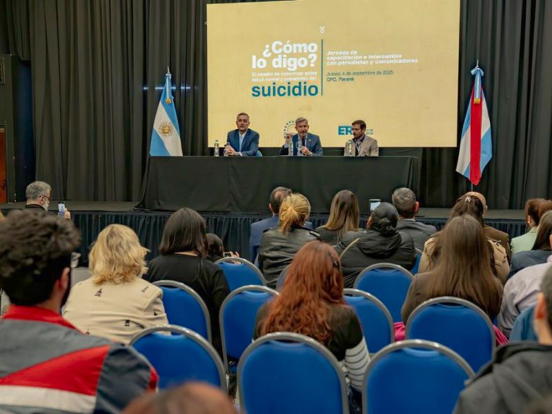 Se realizó una capacitación sobre prevención del suicidio