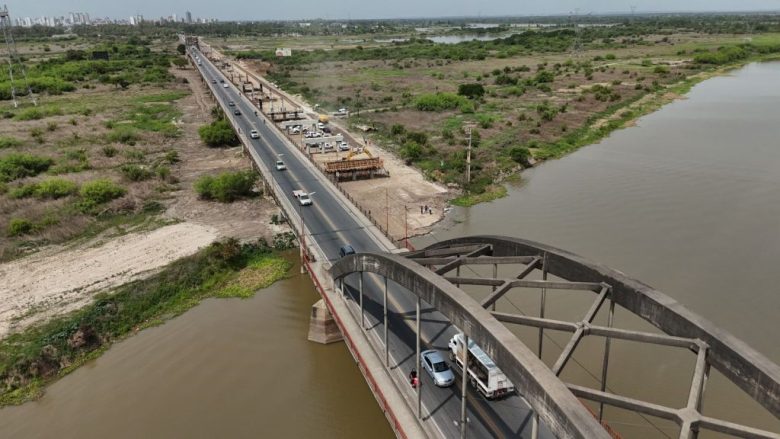 Nuevo Puente Carretero: comienzan los trabajos sobre el cauce del Río Salado