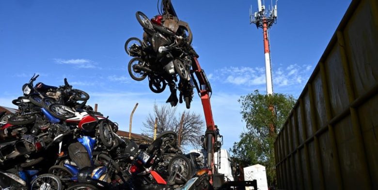 Santa Fe: la Municipalidad realizará una nueva compactación masiva de motos