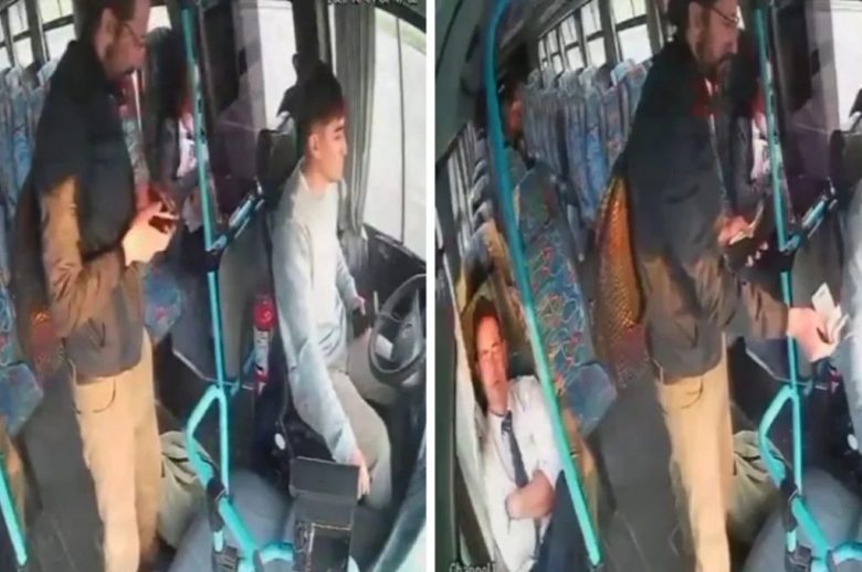 Difunden video: Pablo Laurta abordó un colectivo con destino a Concordia