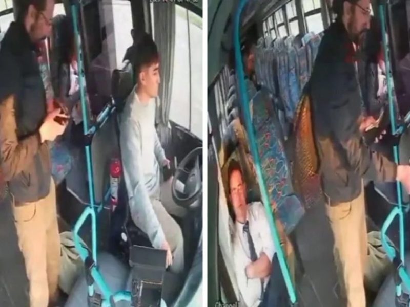 Difunden video: Pablo Laurta abordó un colectivo con destino a Concordia