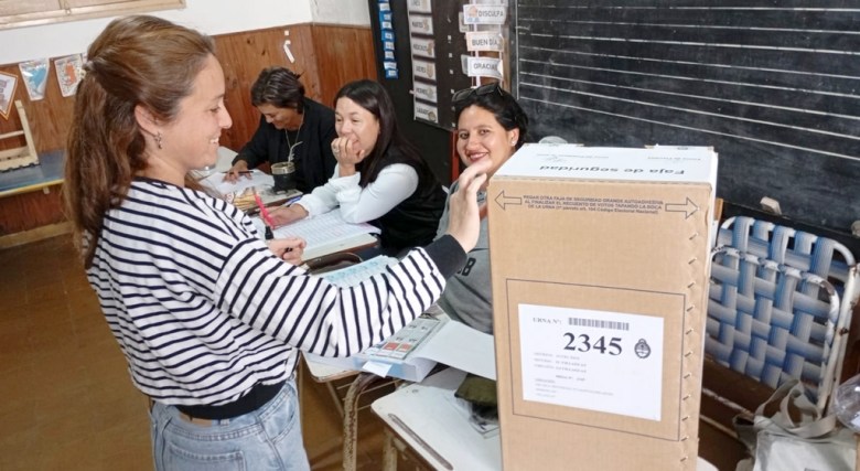 En Villaguay hubo baja cantidad de votantes en las primeras horas