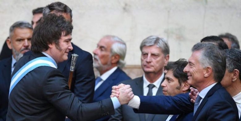 El presidente Javier Milei recibió a Mauricio Macri en Olivos