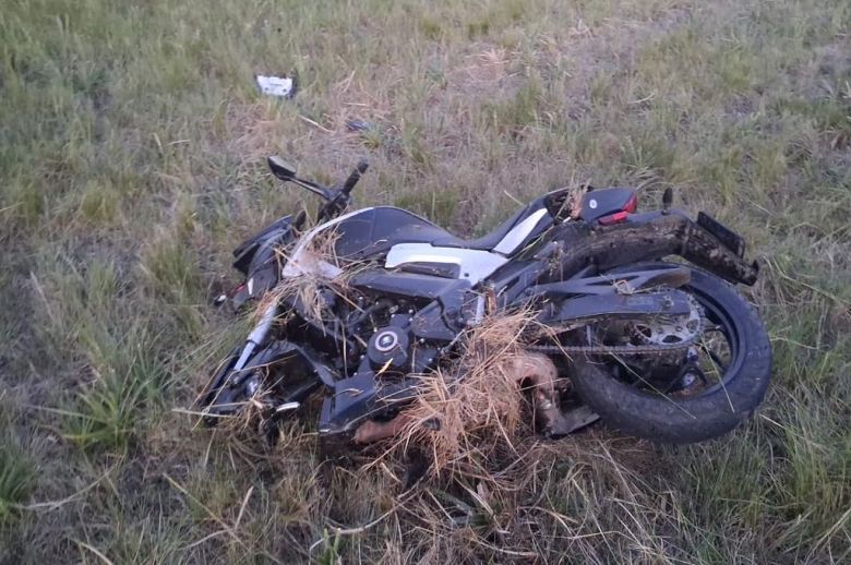 Murió un motociclista en choque con una camioneta en la ruta provincial N° 2