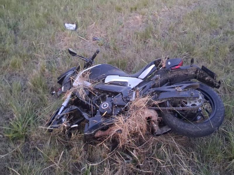 Murió un motociclista en choque con una camioneta en la ruta provincial N° 2