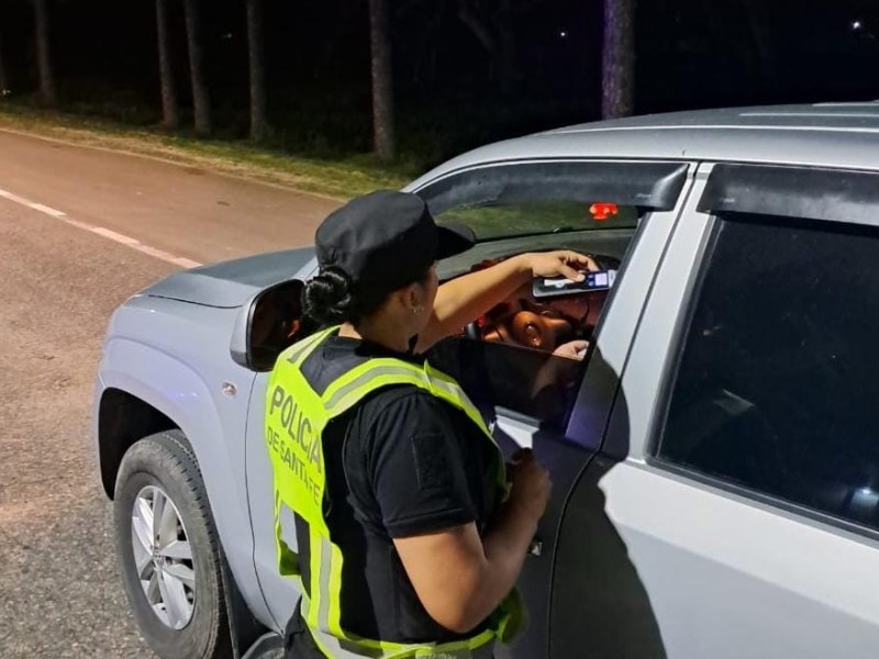Alcoholemia positiva: le secuestraron el auto a un conductor que dio 2,15 g/l de alcohol en sangre en Rafaela