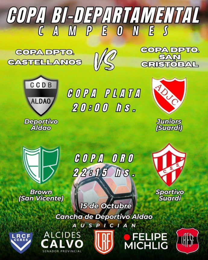 Llega la primera edición de la Copa Bi-Departamental de Campeones
