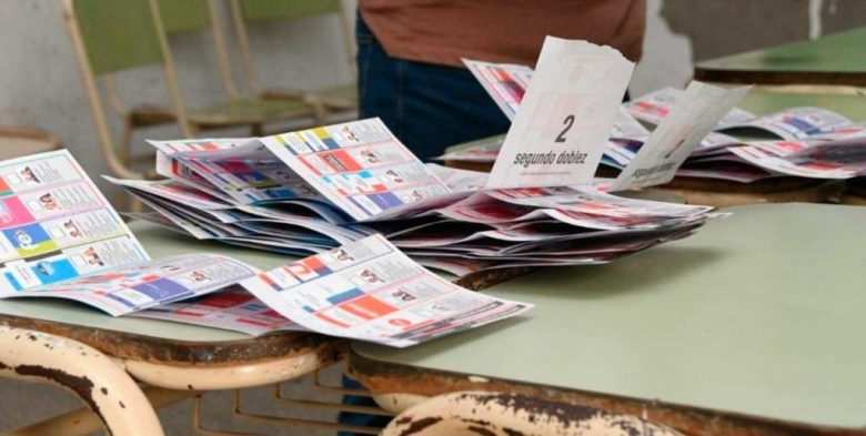 Hubo una baja participación electoral en el debut de la Boleta Única de Papel