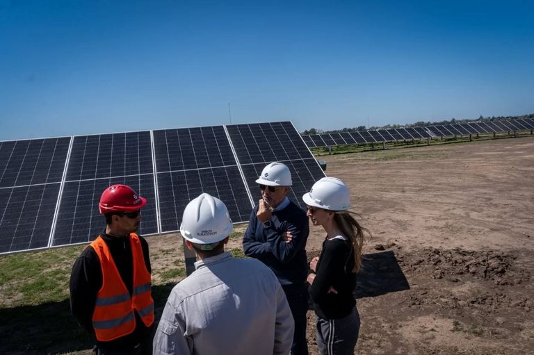 El parque solar de Firmat abastecerá a unos 2 mil hogares