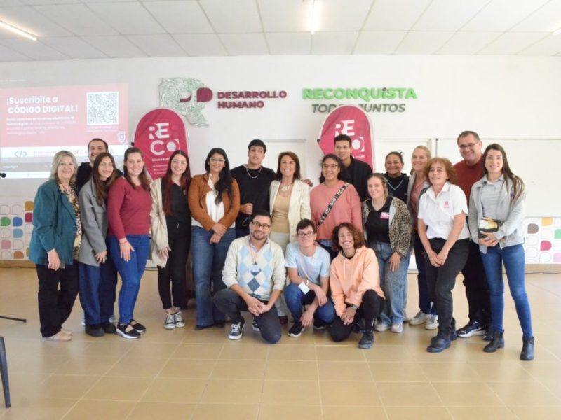Reconquista ya cuenta con el Club Inclusivo “Código Digital”, un espacio de creatividad y aprendizaje compartido