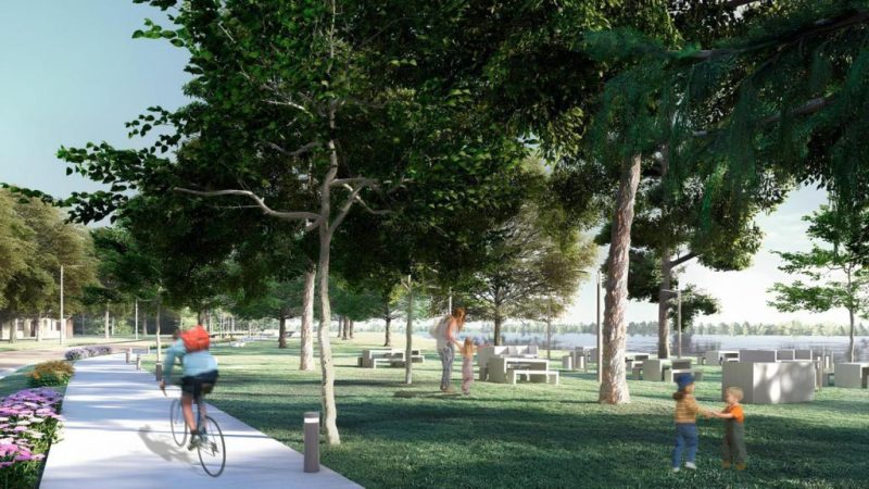 San Cristóbal: licitan dos obras para realizar la intervención urbanística integral de la Laguna La Verde