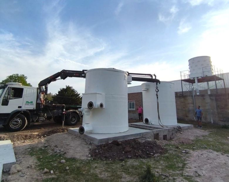 Monte Vera: la nueva planta potabilizadora ya tiene un 60 % de avance