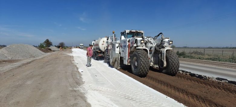 Accesos a los puertos: se reconstruye el Camino de la Cremería en Ricardone
