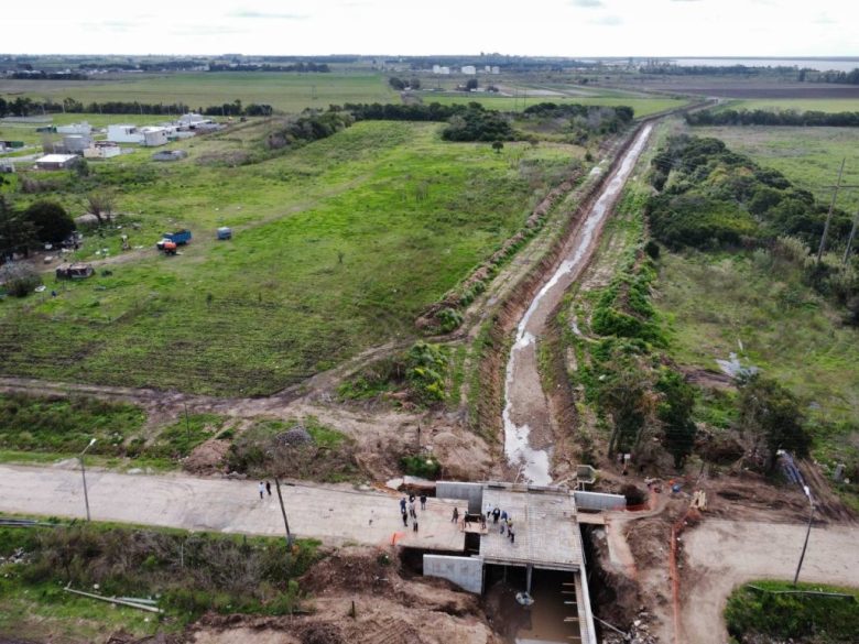 Finalizó la obra de reacondicionamiento del Canal Savoca en Arroyo Seco