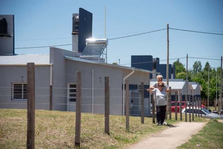 Pueblo Liebig ya cuenta con nuevas viviendas y un moderno centro de salud