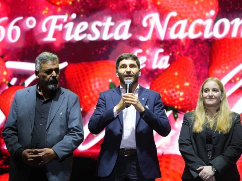 “La provincia de Santa Fe empuja la economía y el crecimiento de la República Argentina”, expresó Pullaro