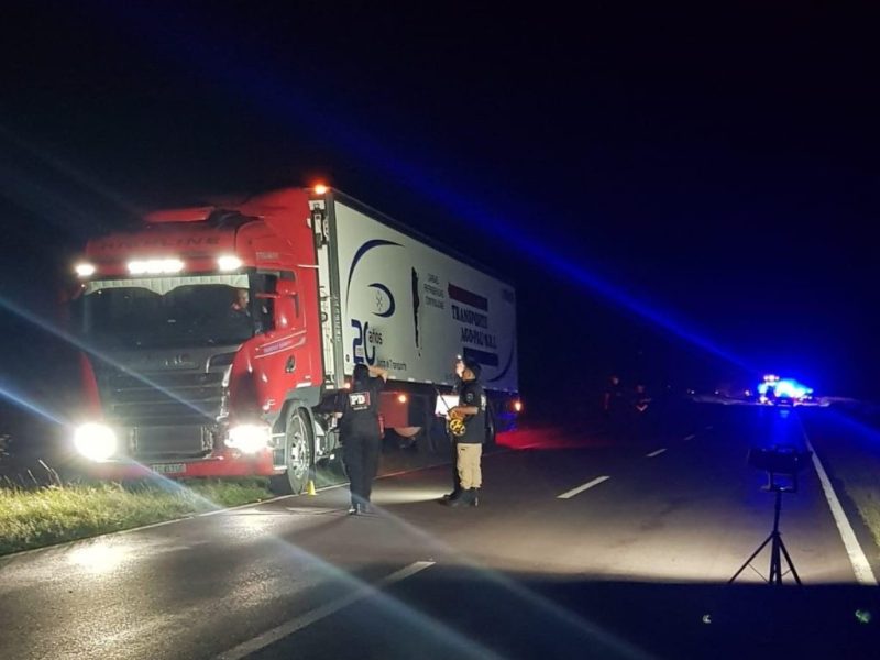 Una ciclista perdió la vida en un accidente vial sobre la Ruta 11, a la altura de Avellaneda