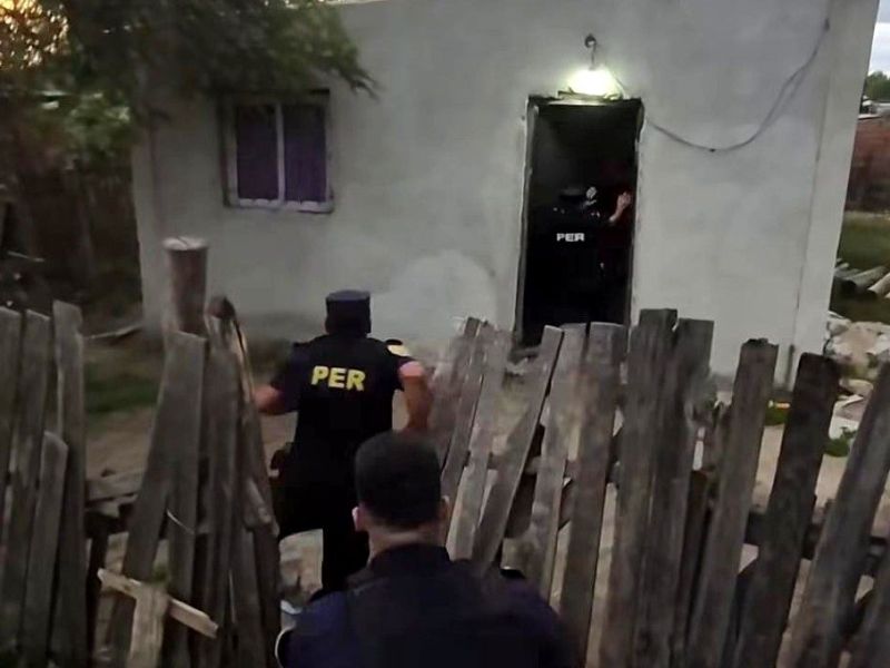 Hicieron 54 allanamientos simultáneos en Concordia para desbaratar bandas delictivas