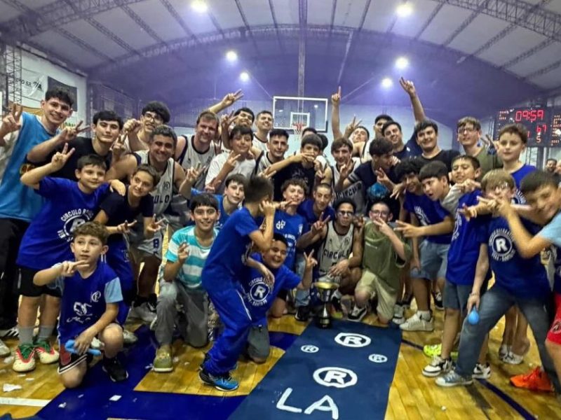 Círculo de Vera, el gran bicampeón del básquet liguista del norte