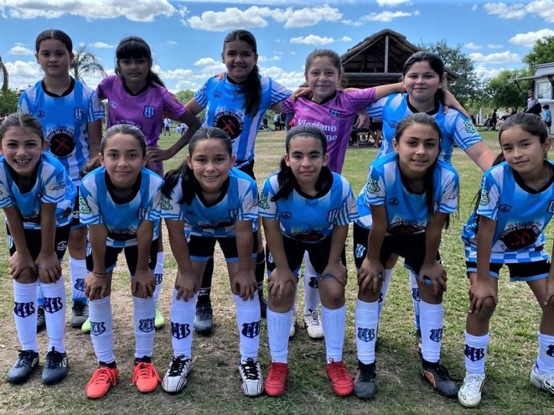 El fútbol infantil y juvenil femenino se juega en Argentino Juniors