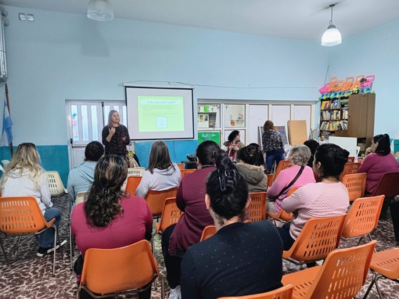 Familias entrerrianas participaron de talleres para fortalecer vínculos y el cuidado en la primera infancia