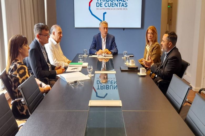 El Tribunal de Cuentas y el síndico fiscalizador de OSER coordinaron líneas de trabajo