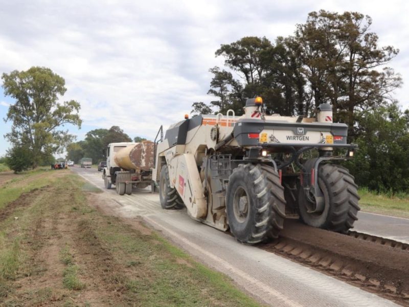 Invierten más de $ 5.500 millones para reparar rutas del sur de Santa Fe