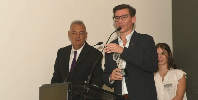 Daniel Di Lena, reconocido con el MICE Awards por la Copa Santa Fe, valoró la continuidad de la política deportiva