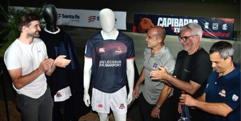 Así luce la camiseta de Capibaras XV para el debut en el Super Rugby Américas