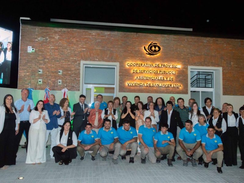 La Cooperativa de San Javier inauguró su nueva sede