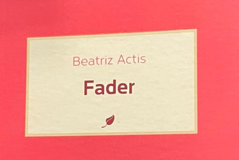 Poesía: Fader, de Beatriz Actis
