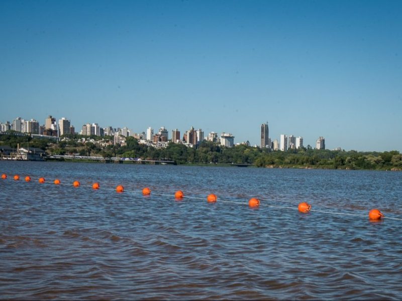Paraná: habilitaron el ingreso al río en la playa del Thompson
