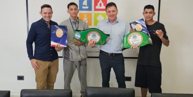 Tres boxeadores de San Lorenzo campeones del Mercosur