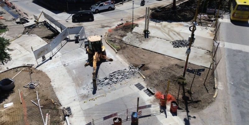 Avanzan las obras del Acuerdo Capital en cuatro avenidas clave de la ciudad de Santa Fe