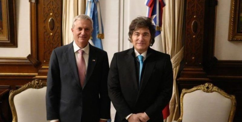 Milei recibió en Casa Rosada a José Antonio Kast, presidente electo de Chile