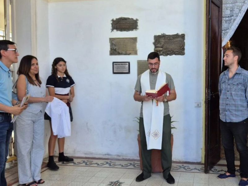 Se colocó una placa conmemorativa a las Hermanas del Huerto en Victoria