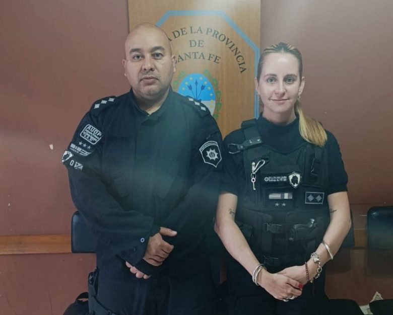 Policías de Esperanza le salvaron la vida a un nene de 2 años