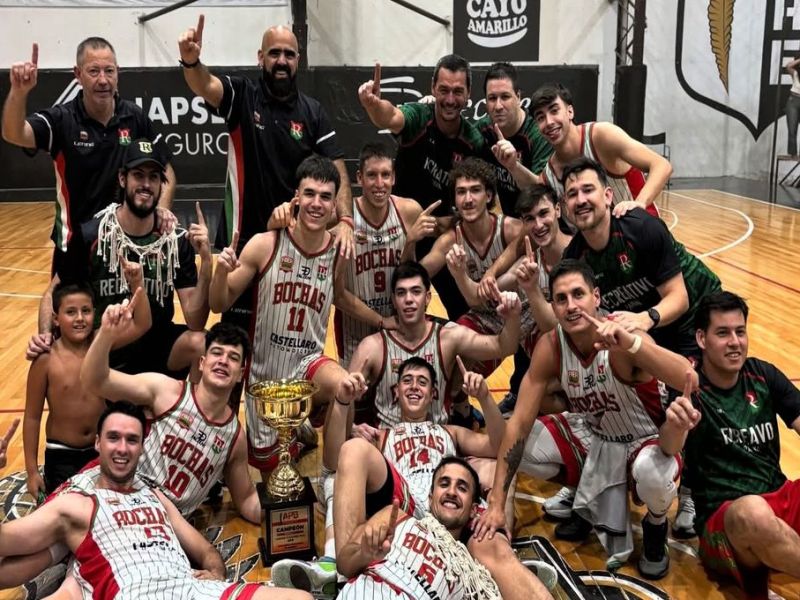 Recreativo, bicampeón del Clausura de Primera A de básquet