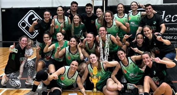Unión de Crespo, campeón del básquet femenino