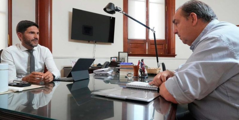 Pullaro y Poletti: primer encuentro del año entre el gobernador y el intendente de Santa Fe