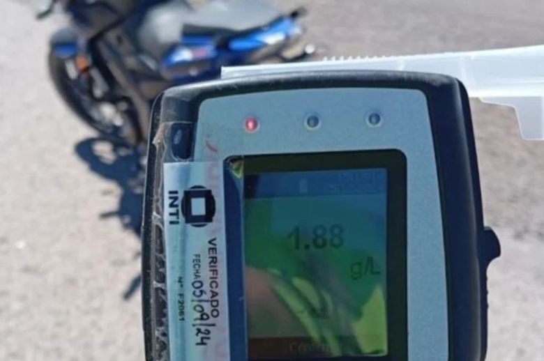 “Tomé una cerveza”: le hicieron un control de alcoholemia en Funes y dio la máxima medición