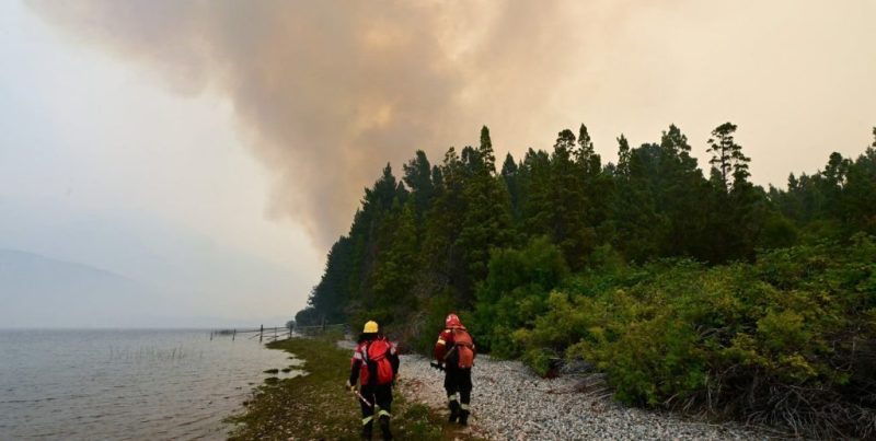 Nación refuerza operativo en Chubut y califica los incendios de «delitos por acción humana»