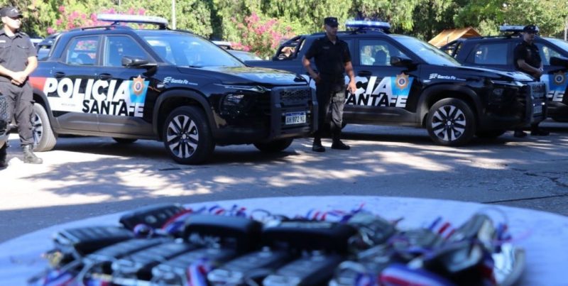Refuerzan seguridad en el Departamento San Javier con 18 móviles policiales para la UR IX