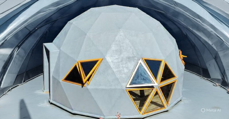 Comenzó la construcción del primer «ojo al universo» del departamento San Martín