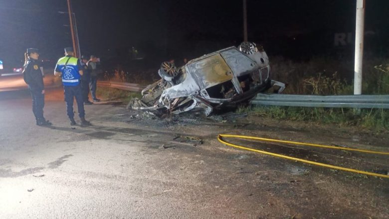 Un impactante choque en el acceso a Chajarí por la Autovía Artigas dejó cuatro muertos