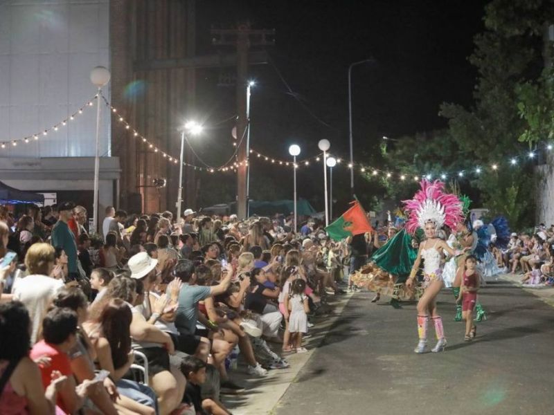 La Vieja Usina se llenó de carnaval entrerriano